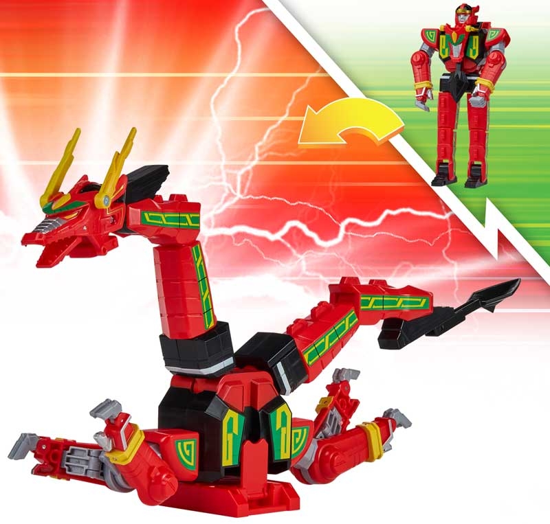 Mighty Morphin Power Rangers Combinable Thunderzord – Red Dragon
