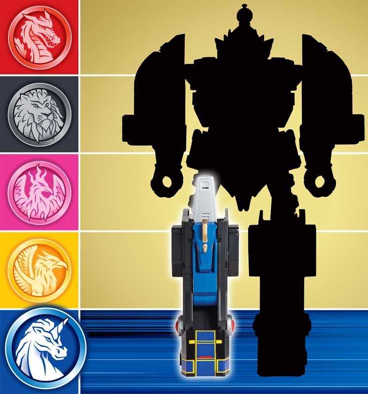 Mighty Morphin Power Rangers Combinable Thunderzord – Unicorn