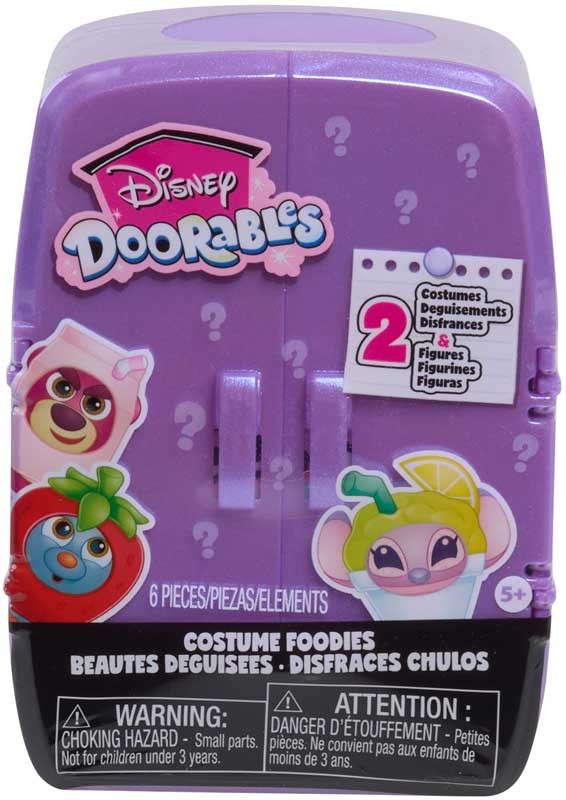 Disney Doorables Costume Foodies Assortment – 2 Mystery Figures