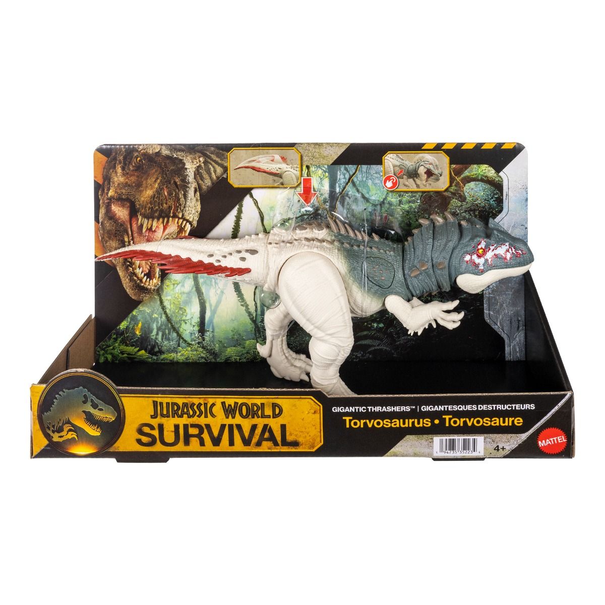 Jurassic World Gigantic Thrashers Torvosaurus – Chomping & Thrashing Dinosaur