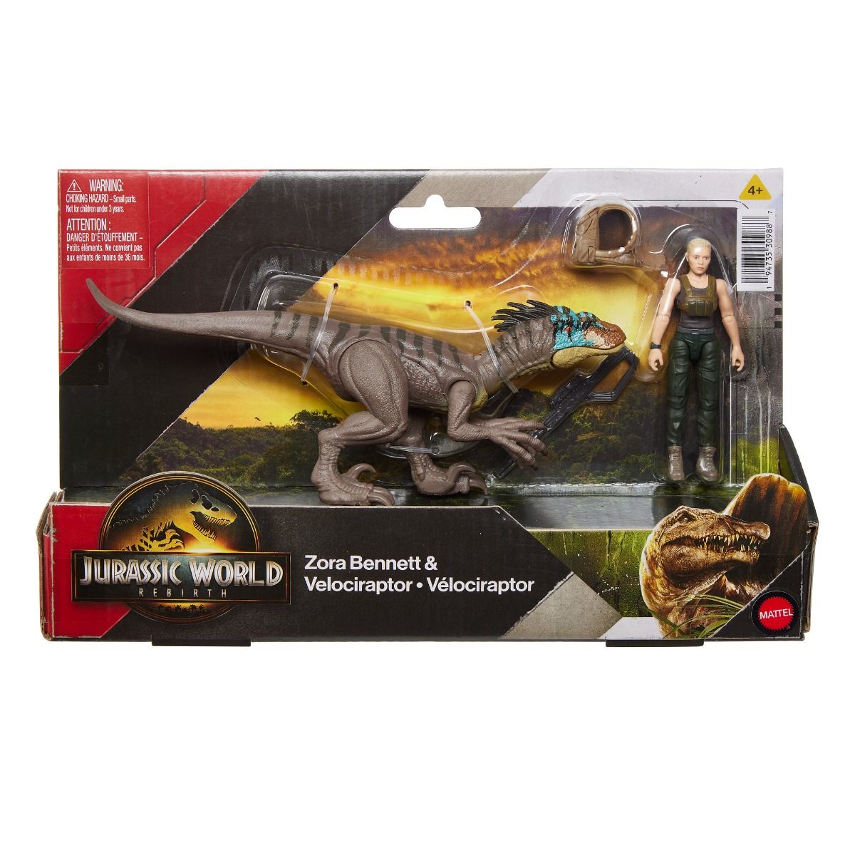 Jurassic World Rebirth Saga Human & Dino Pack – Assorted