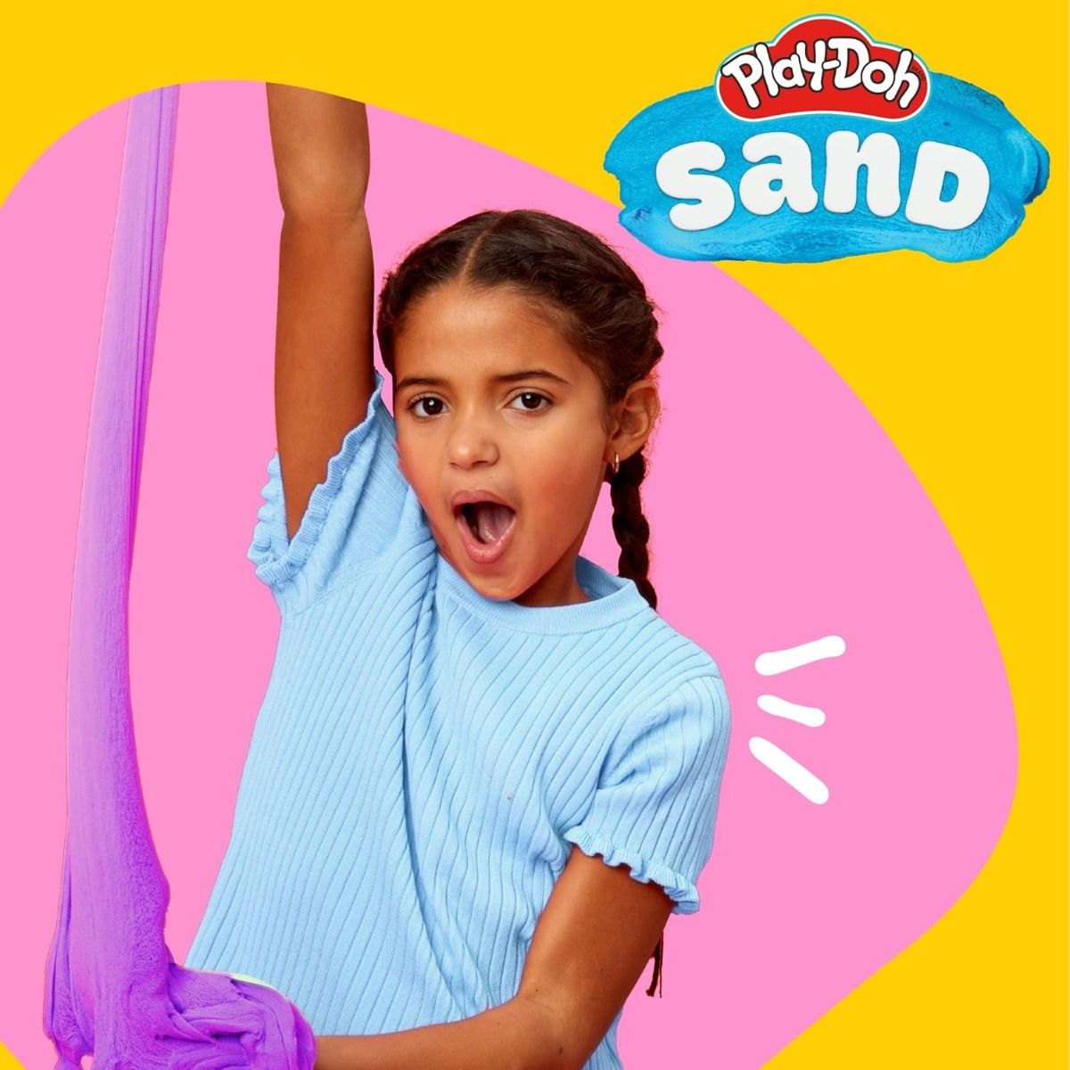 Play-Doh Sand 10 Pack – Colourful Scented Sensory Sand Set