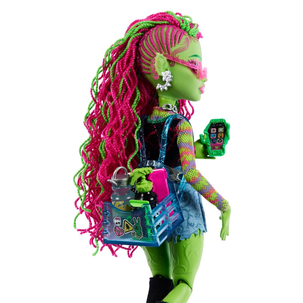 Monster High Venus McFlytrap Doll – Fashion Doll with Pet Chewlian & Accessories