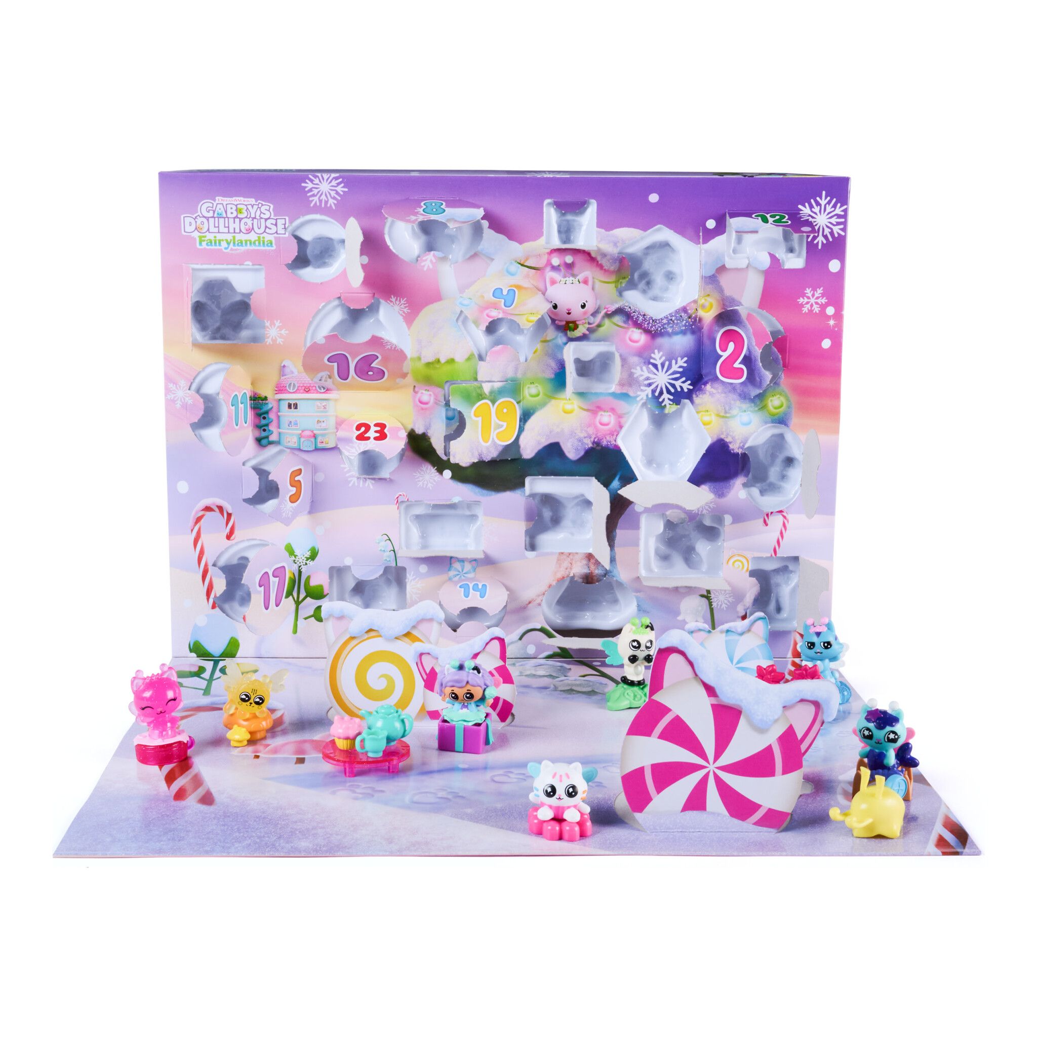 Gabby's Dollhouse Fairylandia Advent Calendar – 24 Days of Magical Surprises