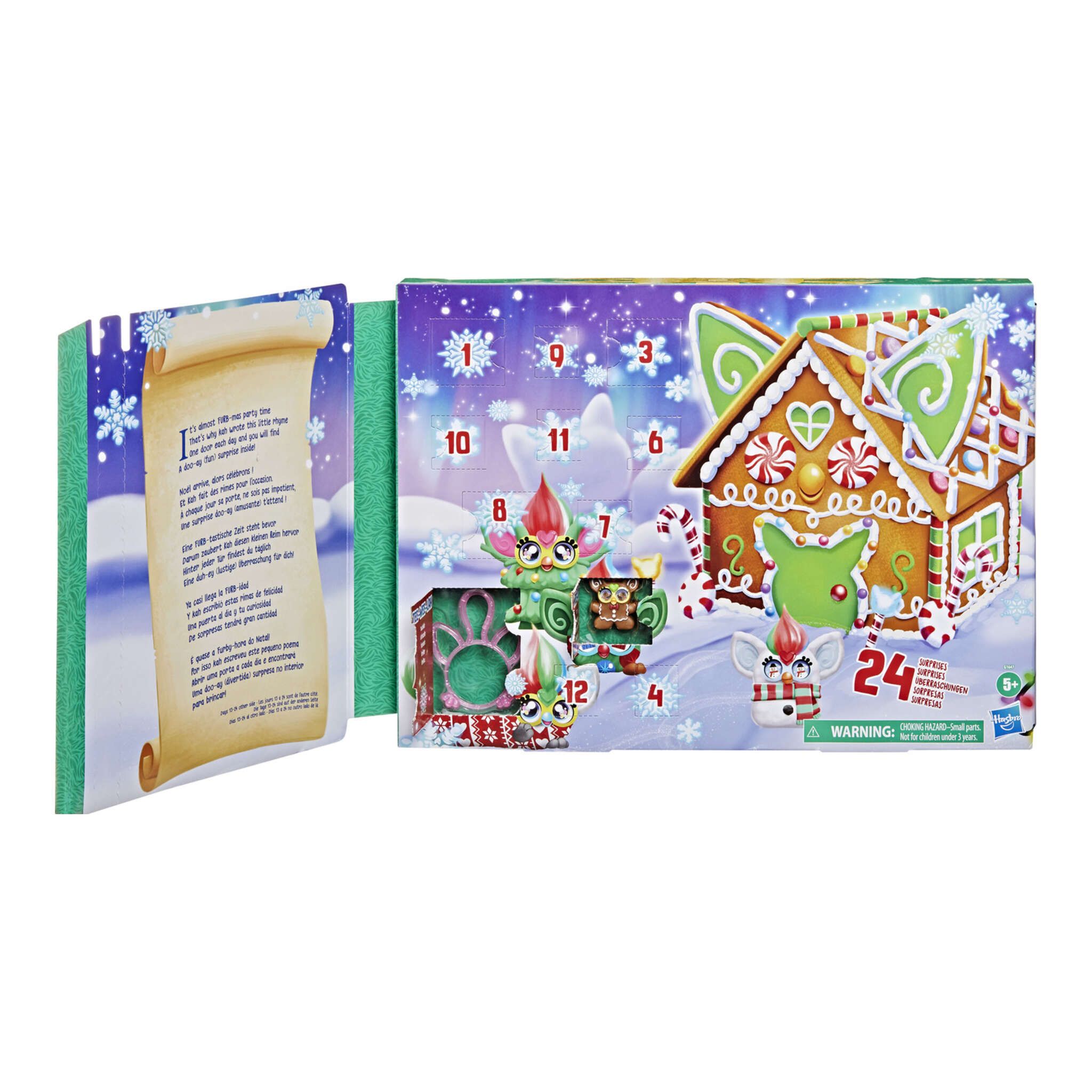 Furby Minis Advent Calendar – 24 Days of Festive Surprises, Figures & Charms