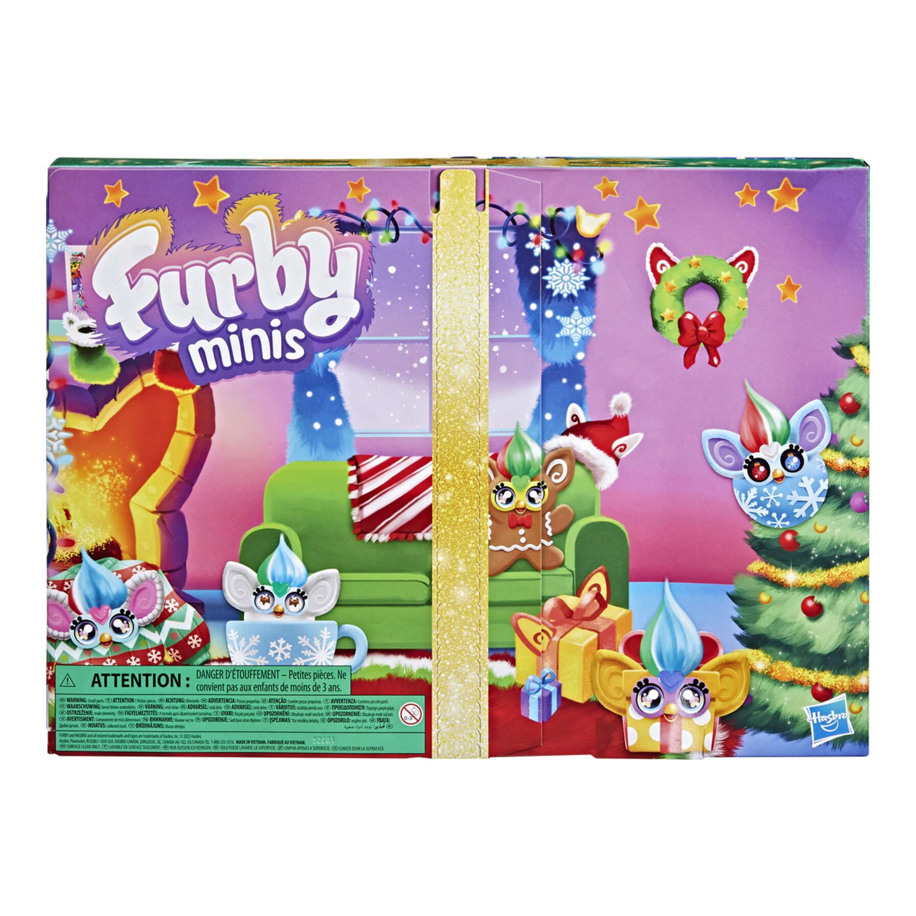Furby Minis Advent Calendar – 24 Days of Festive Surprises, Figures & Charms