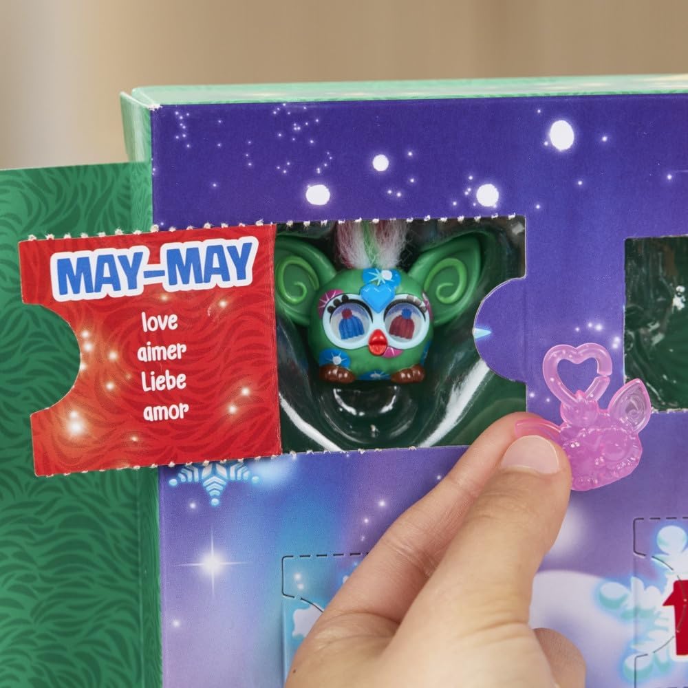 Furby Minis Advent Calendar – 24 Days of Festive Surprises, Figures & Charms