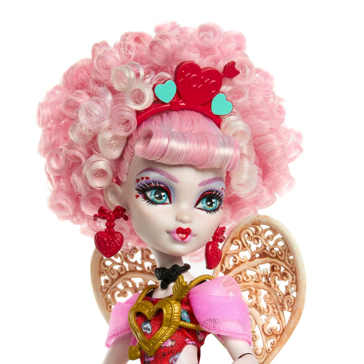 Monster High Scary Sweet Birthday Cupid Asteria Doll – Birthday Party Fashion Doll with Accessories