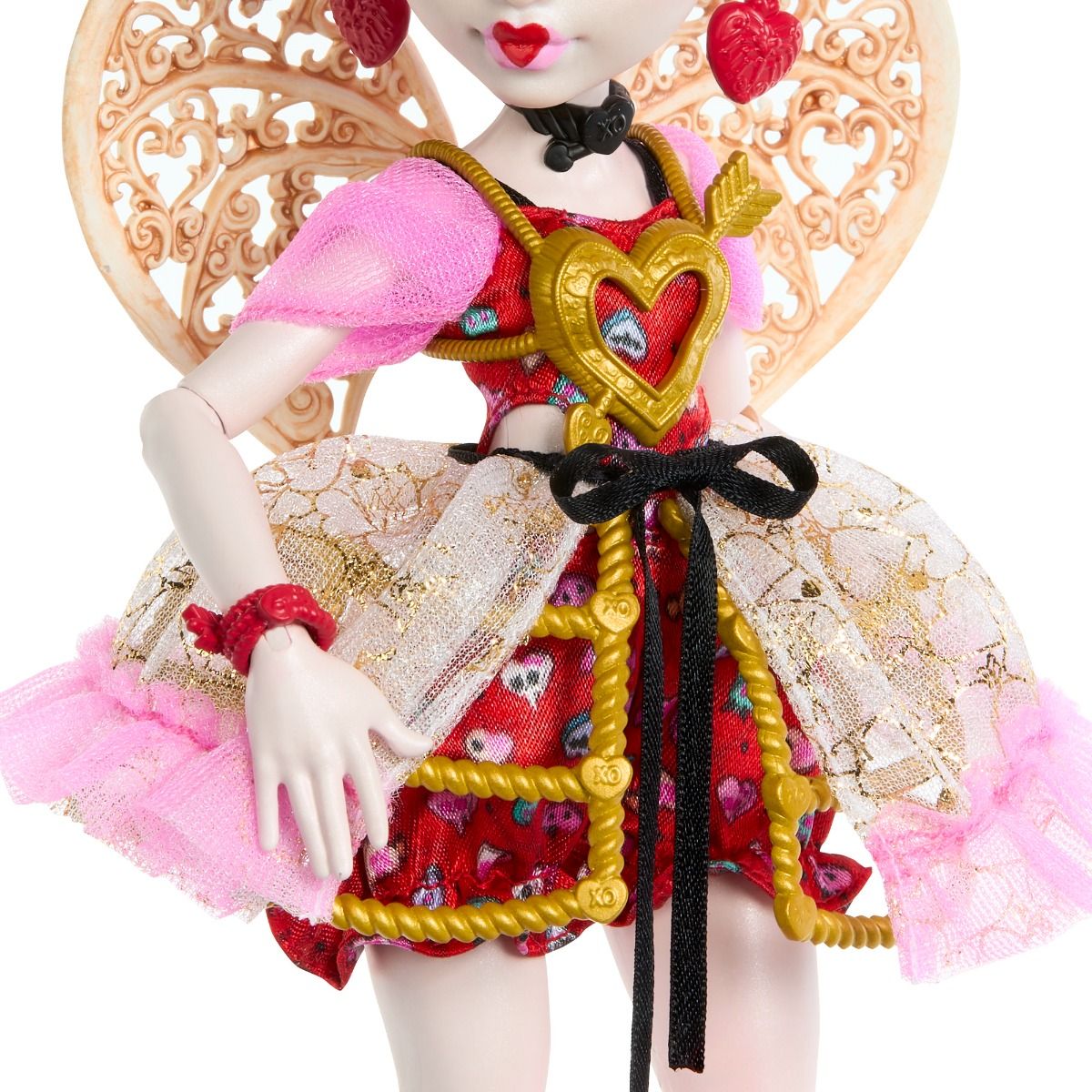 Monster High Scary Sweet Birthday Cupid Asteria Doll – Birthday Party Fashion Doll with Accessories