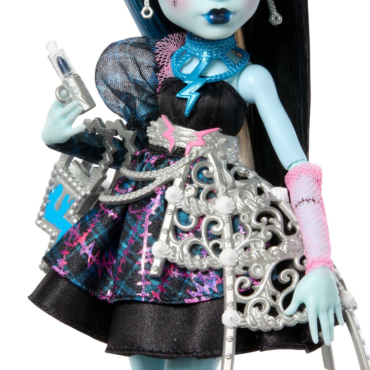 Monster High Scary Sweet Birthday Frankie Stein Doll – Fashion Doll with Birthday Party Accessories