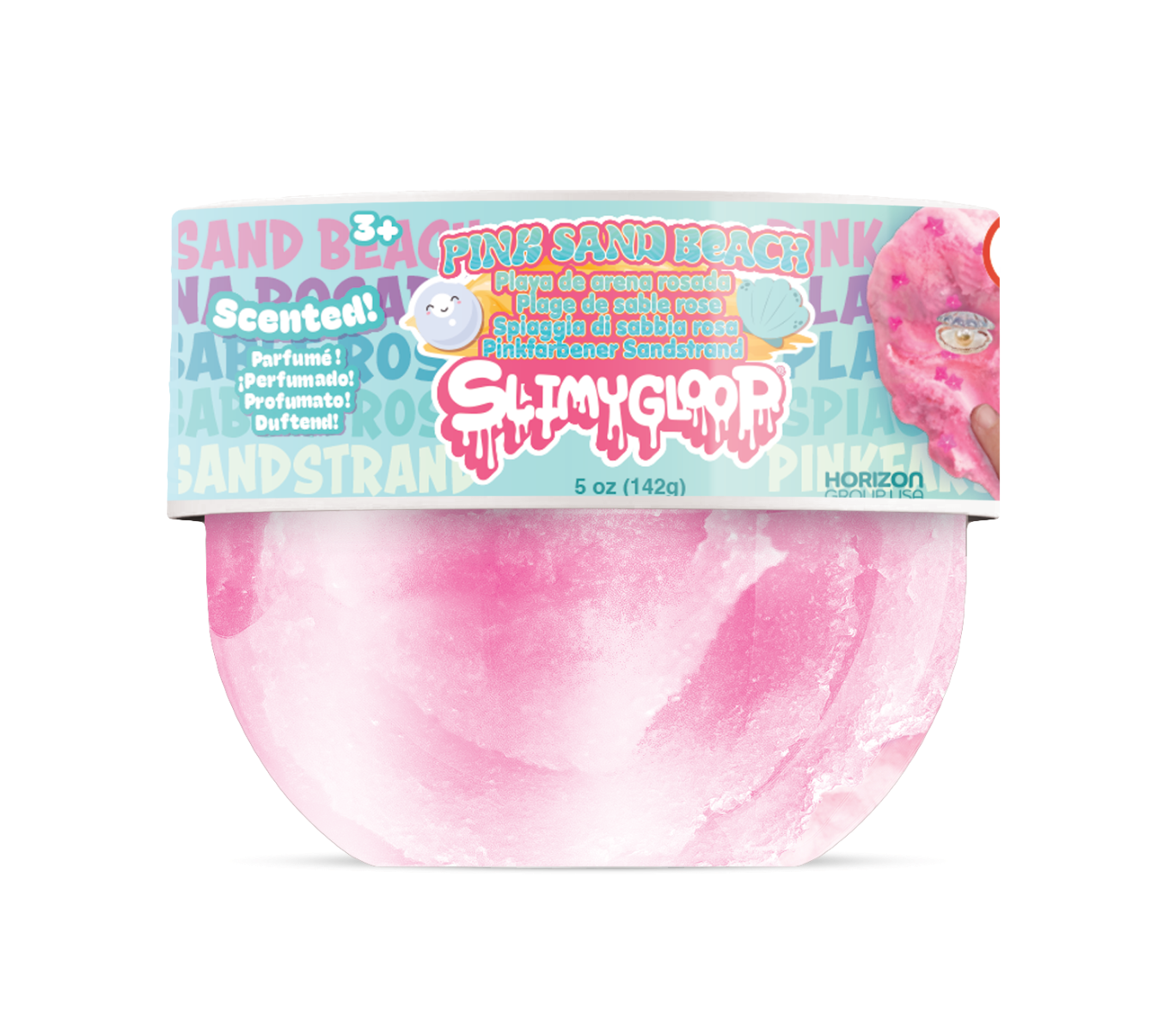 Slimy Gloop Scented Slime POD Jar Assorted – Sensory Slime with Surprise Charm
