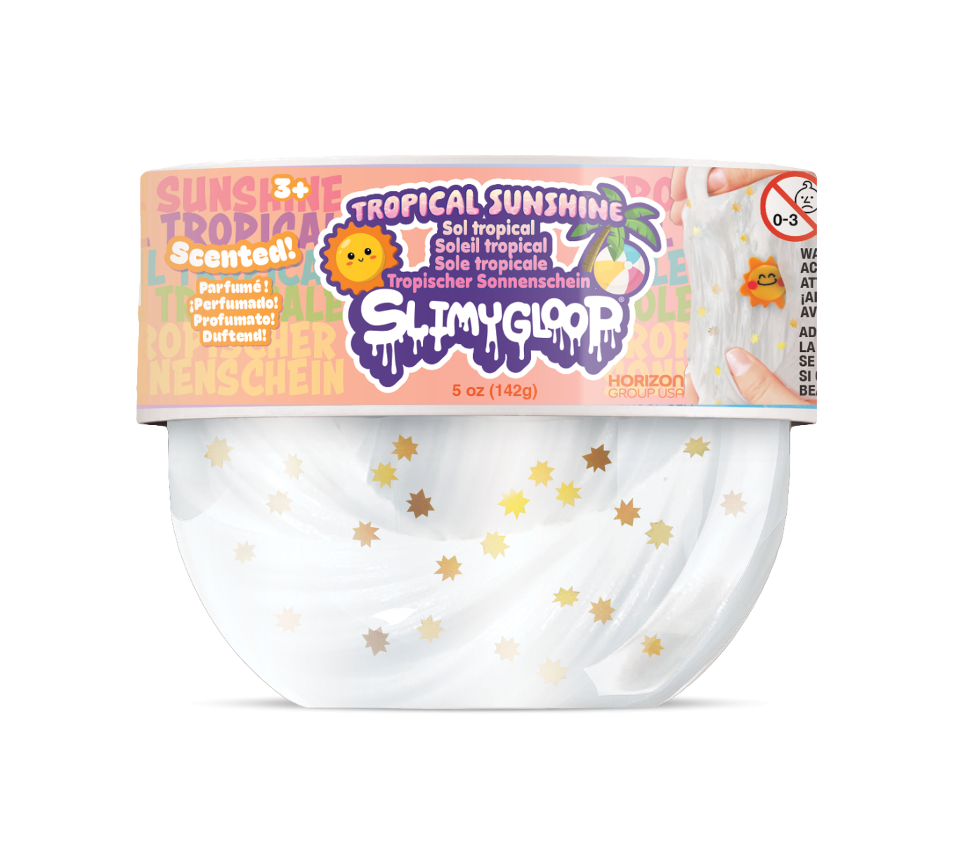 Slimy Gloop Scented Slime POD Jar Assorted – Sensory Slime with Surprise Charm